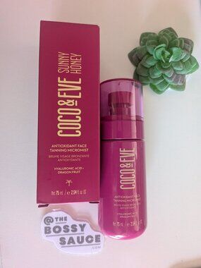 Coco & Eve Antioxidant Face Tanning Micromist w/ Antioxidants & Hyaluronic Acid